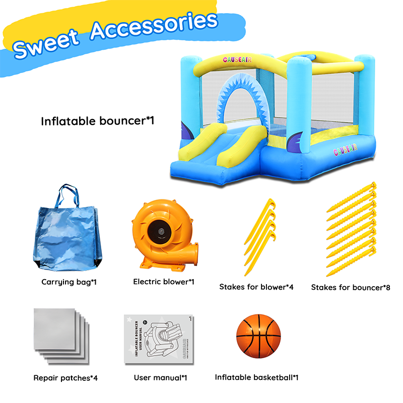 Inflatable Bounce House for Kids Jumping Outdoor&Indoor